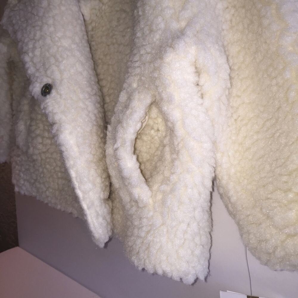 NWT Jessica Simpson Cream Hooded Jacket 12 Months - Picture 4 of 13